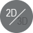 2D view